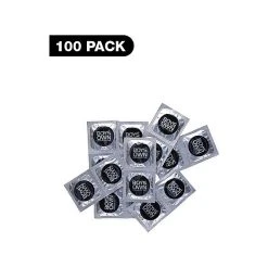 100 Préservatifs En Latex Naturel Boys Own Condoms Exs