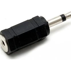 ADAPTATEUR FICHE JACK FEMELLE 2.5 MM VERS FICHE JACK MALE 3.5 MM - Dildoshop