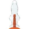 Allo Dildo Transparent XL Ventouse L 28 Ø 10.5 Cm