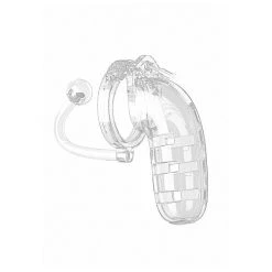 Cage De Chasteté Avec Plug Anal Man Cage 12 Transparente