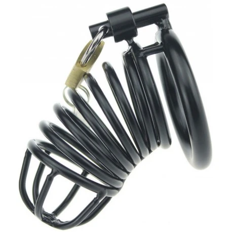 Cage De Chasteté No Escape 2 Black - Dildoshop 1 Cage De Chasteté No Escape 2 Black - Dildoshop