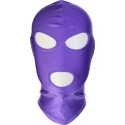 Cagoule Extensible Ouverte Bouche Et Yeux Mauve