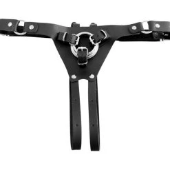 Ceinture Harnais Cuir Pour Godes Cox - Dildoshop