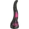 Cobra Snake Dildo L 30 Ø 7.7 Cm Silicone Noir Pourpre