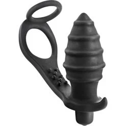 Cockring Anal Plug Vibrant - Dildoshop