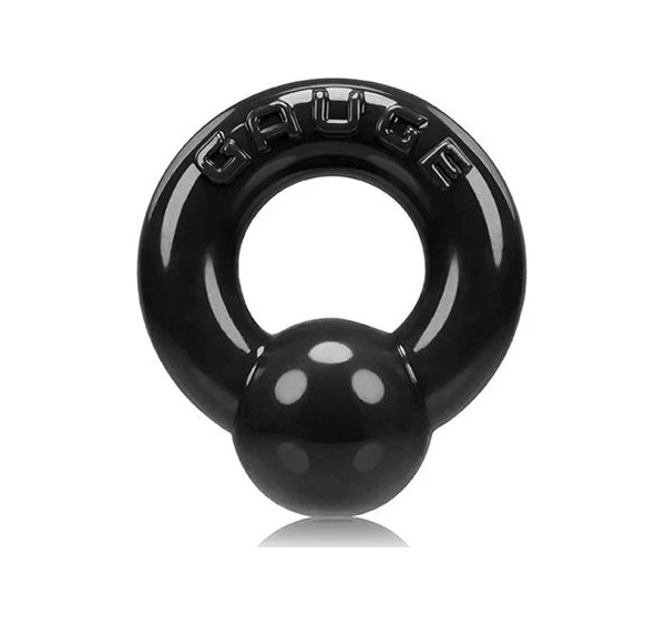 Cockring Ballring Oxballs Gauge Noir 1 Cockring Ballring Oxballs Gauge Noir