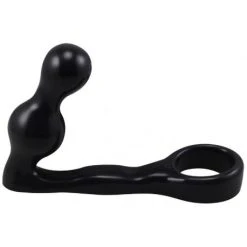 Cockring Plug Anal Noir - Dildoshop