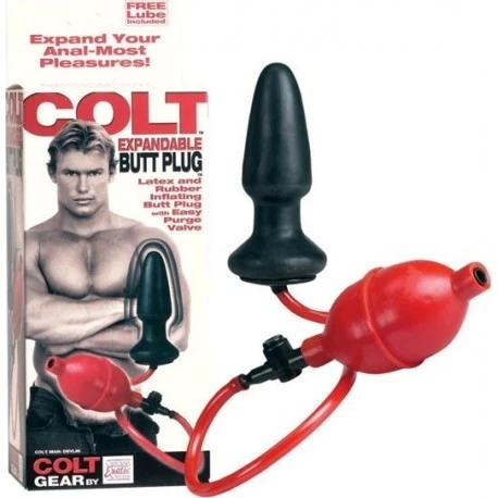 Colt Butt Plug Gonflable - Dildoshop 1 Colt Butt Plug Gonflable - Dildoshop