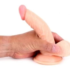 Cox Dildo Arqué 2 Flesh Ventouse 16 X 4 Cm - Dildoshop