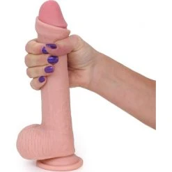 Cox Dildo Articulé Peau Glissante Et Ventouse Flesh 23 X 4.20 Cm