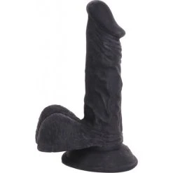 Cox Dildo Black Ventouse 17 X 4 Cm