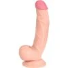 Cox Dildo Flesh Ventouse 22 X 4 Cm - Dildoshop