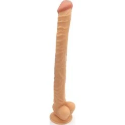 Cox Mega Long Dildo Flesh Ventouse L 40 Ø Entre 3.7 & 4.5 Cm