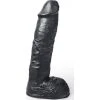 DILDO MICKEY HUNG SYSTEM Black 23 X 5 CM - Dildoshop