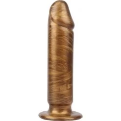 Dildo Phut Dong Gold L 22.5 Ø 5 Cm