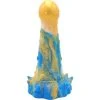 Fascination Dildo Stimulant L 21 Ø 6 Cm Silicone Or Bleu