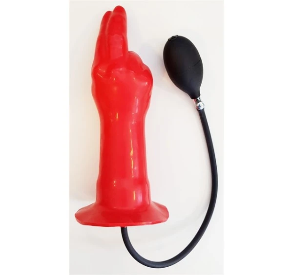 Fist Dildo Gonflable Latex Rouge - Dildoshop 1 Fist Dildo Gonflable Latex Rouge - Dildoshop