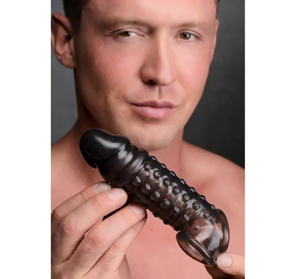 Gaine Pour Pénis Stimulante Extra Souple Smoke 1 Gaine Pour Pénis Stimulante Extra Souple Smoke