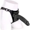 Gode Ceinture Réaliste Noir Cox 24 X 5.2 Cm - Dildoshop