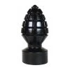 Knock Out Plug Anal Noir 13 X 6 Cm - Dildoshop