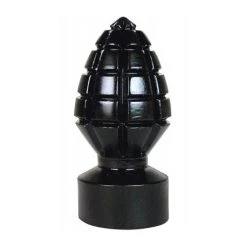 Knock Out Plug Anal Noir 13 X 6 Cm - Dildoshop