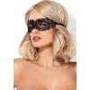 Masque Sensuel Guipure-Dentelle Noir A710