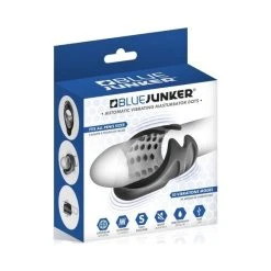 Masturbateur Stimulateur Vibrant Silicone Usb Dots Blue Junker