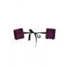 Menottes Sensuelles Roses Et Dentelle Noire Roseberry Cuffs