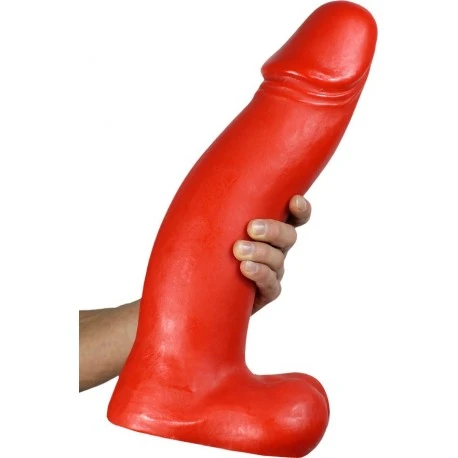 Monster Gode Dildo L 42 Cm Ø 10 Cm Rouge 1 Monster Gode Dildo L 42 Cm Ø 10 Cm Rouge