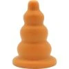 Orgasmic Dildo Plug Gold Play Silicone XL L 20 Ø 10 Cm