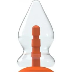 Pachy Plug Transparent XXL Ventouse L 22 Ø 12 Cm