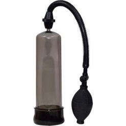 Pénis Pompe Noire Translucide - Dildoshop