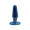 Plug Anal Ou Vaginal Medium, Bleu Nacré Small Petit Doc Johnson 14.5 X 4.4 Cm
