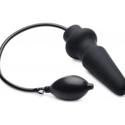 Plug Gonflable Large Noyau Interne Dur Silicone Ass-Pand