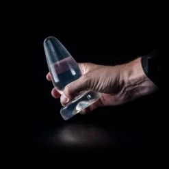 Plug Transparent Large 15 X 6 Cm - Dildoshop