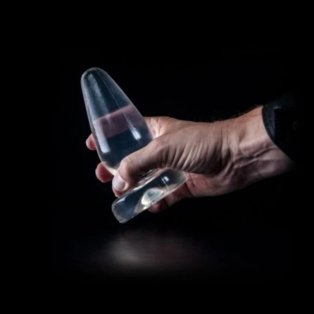 Plug Transparent Large 15 X 6 Cm - Dildoshop 1 Plug Transparent Large 15 X 6 Cm - Dildoshop
