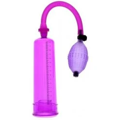 Pompe Pénis Pourpre Translucide - Dildoshop