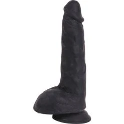 Sextoy Gay Cox Dildo Black Ventouse 25 X 5 Cm