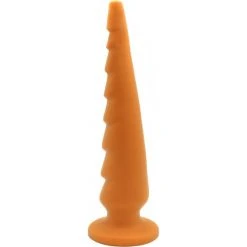 Soumission Dildo XL Gold Play Silicone L 44 Ø 8 Cm