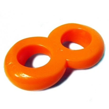 Zizi XXX Cosmic 8-ring Cock & Ball Ring Orange - Dildoshop 1 Zizi XXX Cosmic 8-ring Cock & Ball Ring Orange - Dildoshop
